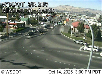 SR 285 at MP 0.6 North: Wenatchee