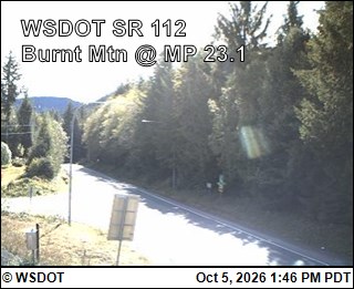 SR 112 at MP 23.1: Burnt Mt