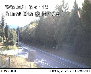 SR 112 at MP 23.1: Burnt Mt