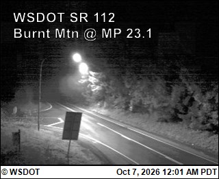 SR 112 at MP 23.1: Burnt Mt