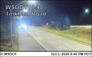I-90 at MP 45.2: Tinkham Road