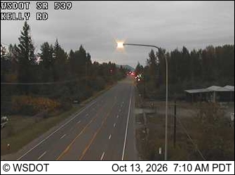 SR 539 at MP 2.4: Kelly Rd