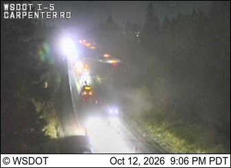 I-5 at MP 109.9: Carpenter Rd South