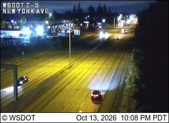 I-5 at MP 125.2: New York Ave