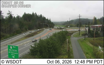 SR 20 at MP 47.8: Sharpes Corner (SR 20 Spur)
