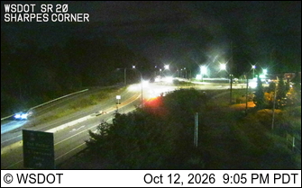 SR 20 at MP 47.8: Sharpes Corner (SR 20 Spur)