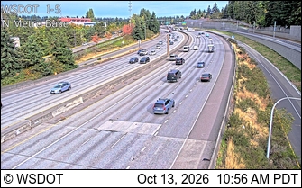 I-5 at MP 175.5: N Metro Base