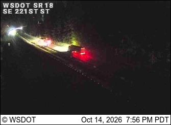 SR 18 at MP 16.3: SE 221st St