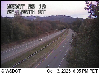 SR 18 at MP 19.2: SE 196th St