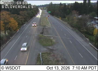 SR 99 at MP 25.4: S Cloverdale St