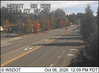 SR 522 at MP 7.8: 77th Ct NE