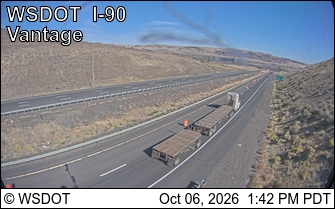 I-90 at MP 136.5: Vantage