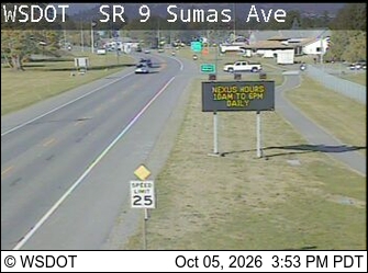SR 9 at MP 96.8: Sumas Ave
