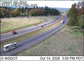 SR 512 at MP 8.7: SR 161 (South Hill)