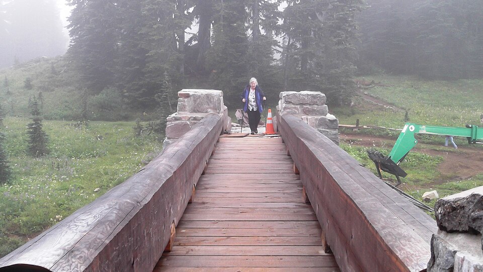 Naches Peak Loop Trail about 1700 meters (5600 feet elevation) William O. Dougla