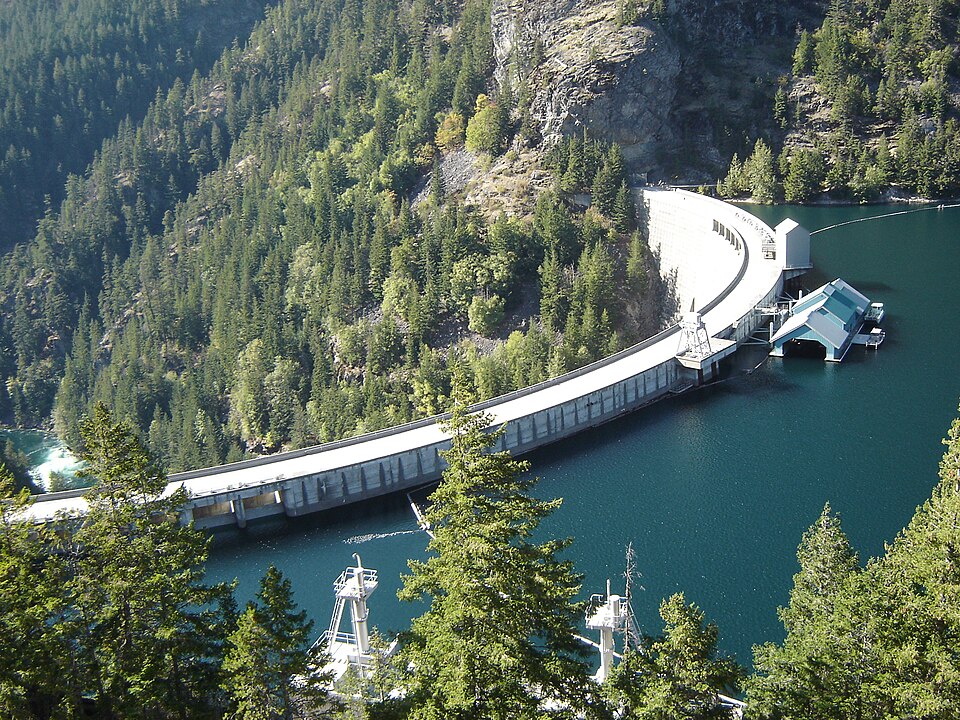Ross Lake Dam, North Cascades National Park, Washington