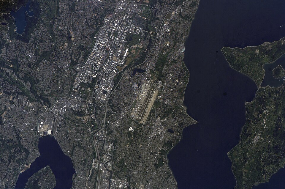 View of Washington taken during ISS Expedition 15.