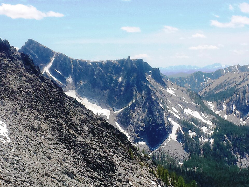 Elevation 2440 meters (8000 feet) South Slope of Hoodoo Peak Lake Chelan-Sawtoot
